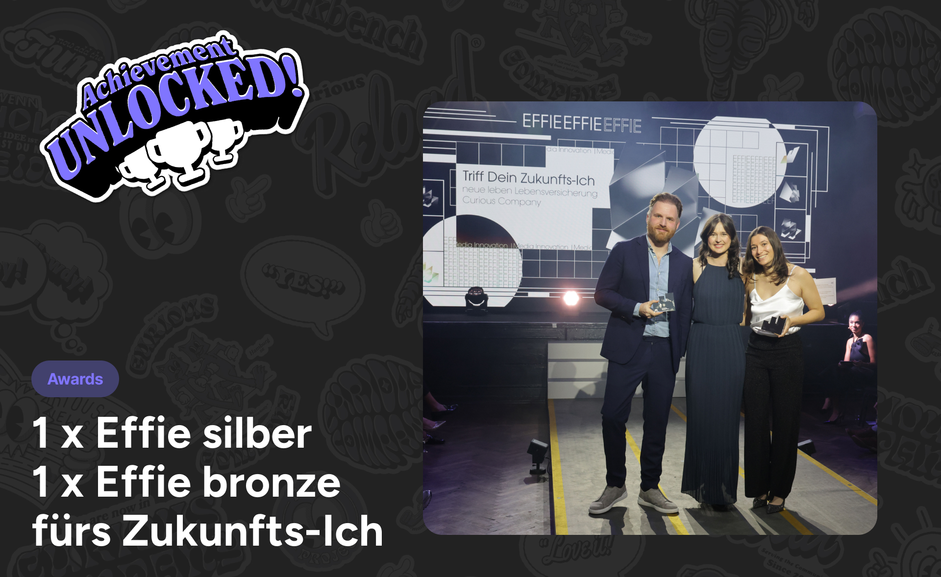 2x Effies for the future Self campaign